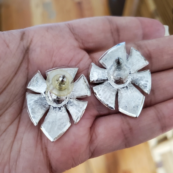 Vintage Art Deco Earrings - Picture 3 of 3